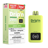 Green Apple Drip'n 70k Value Series Disposable Vape
